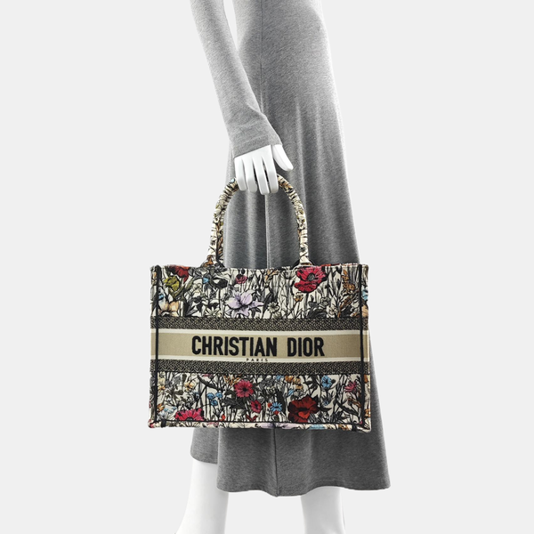 Book Tote Medium Fabric Multicolor