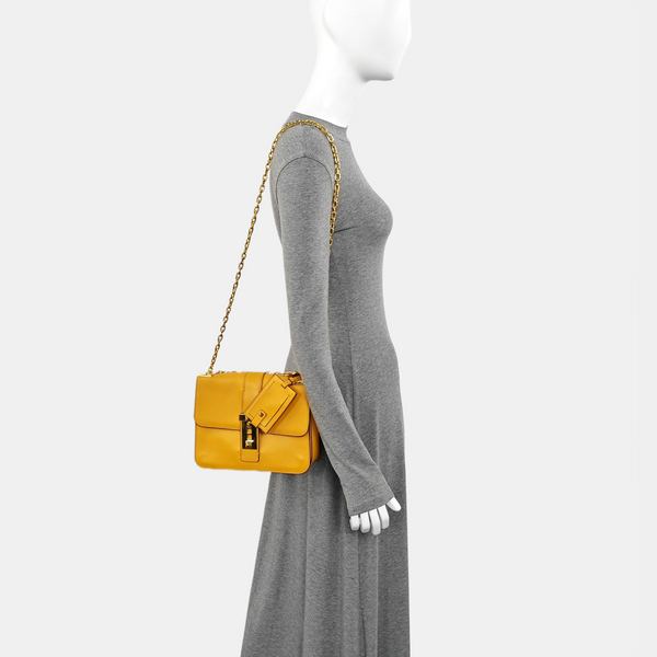 Glam Calfskin Yellow