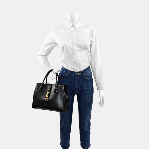 Jackie 1961 Medium Calfskin Black