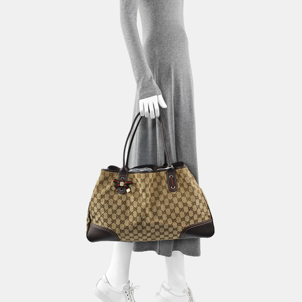 Princy Monogram Canvas Beige