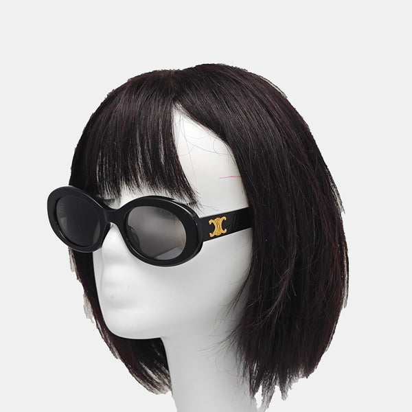 Gafas de sol sintéticas negras