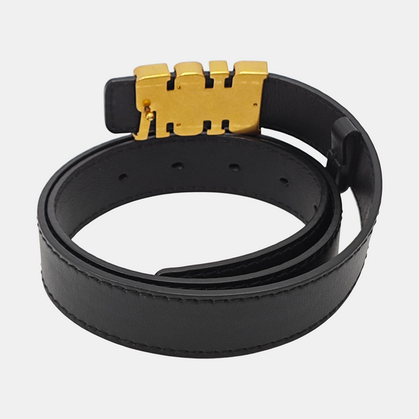 Leather Belt Black