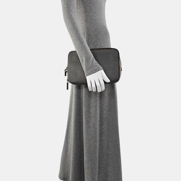 Calfskin Clutch Gray