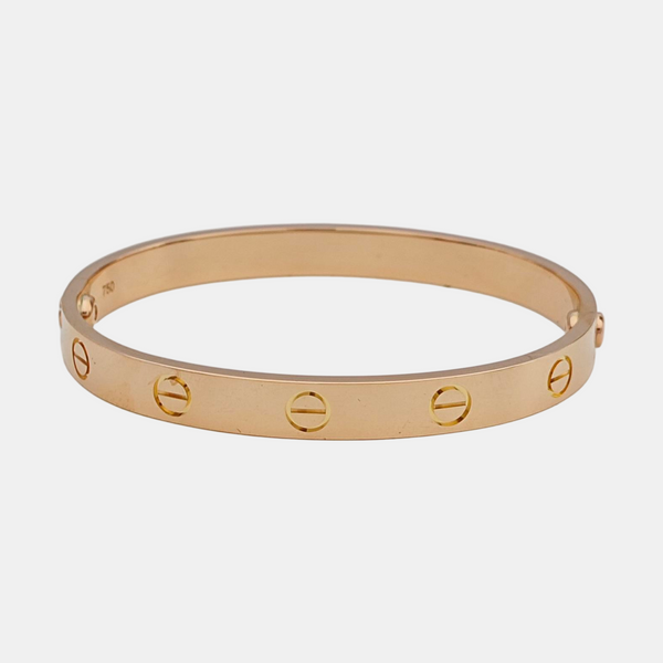 LOVE 18k Rose Gold Bangle