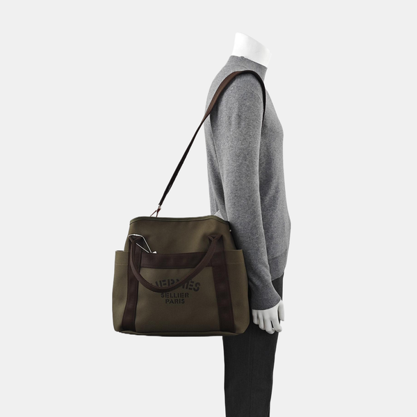 Sac De Pansage Canvas Green