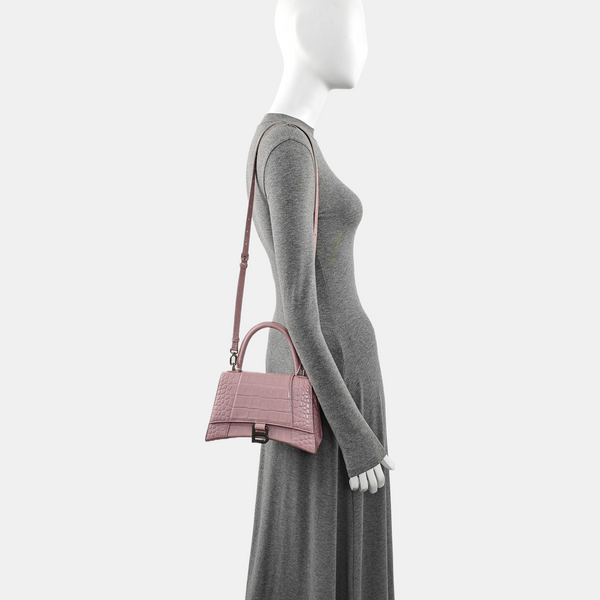 Hourglass S Calfskin Pink