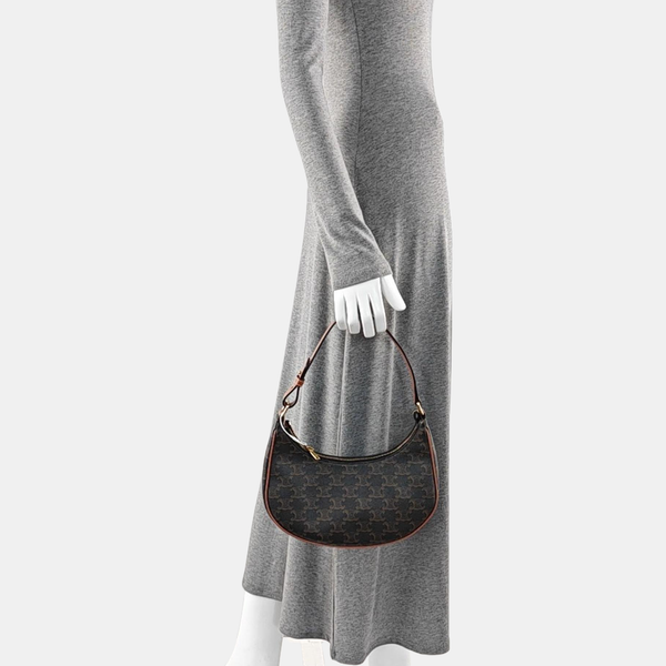 AVA Small Coated Canvas Brown
