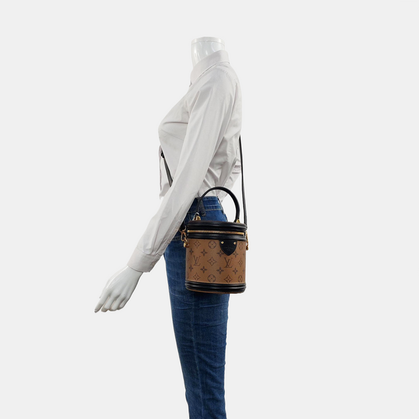 CANNES PM Monogram Coated Canvas Brown