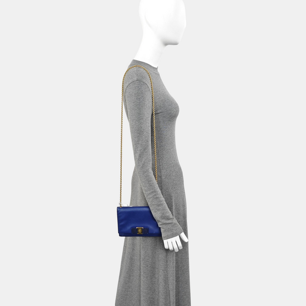 Ginny Calfskin Blue