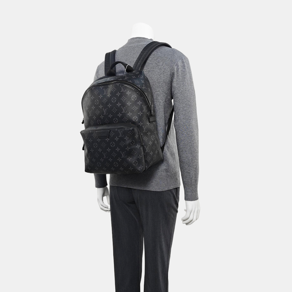 DISCOVERY Monogram Coated Canvas Gray