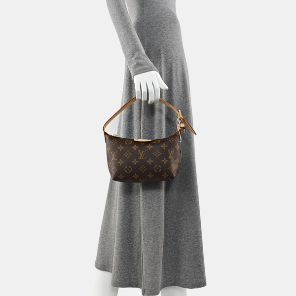 HILLS Monogram Coated Canvas Brown