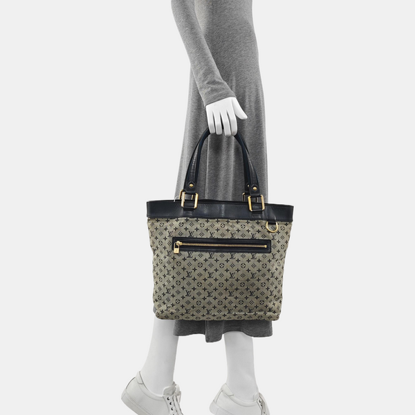LUCILLE GM Monogram Canvas Gray