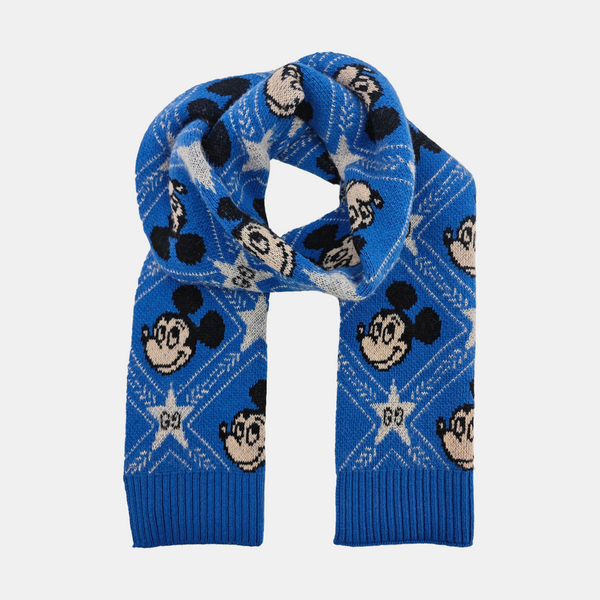 Wool Scarf Blue