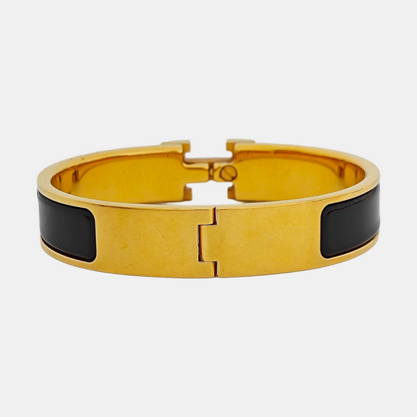 Clic H Metal Gold Bangle