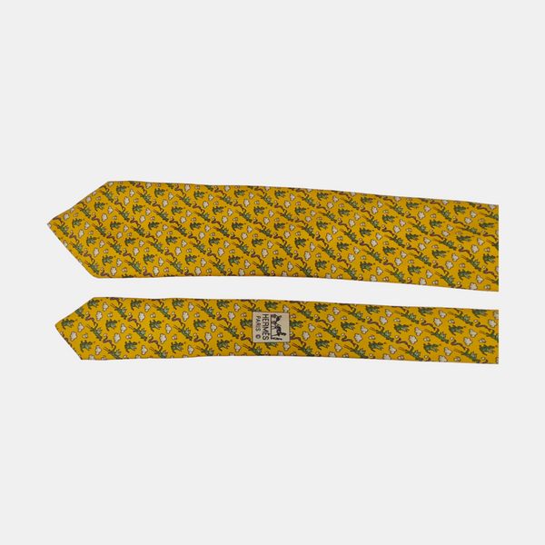 Mulberry Silk Tie Yellow