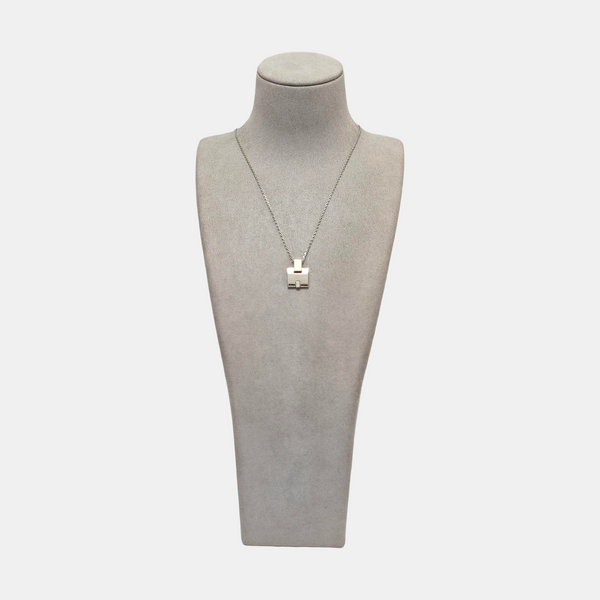 Eileen Metal Silver Necklace