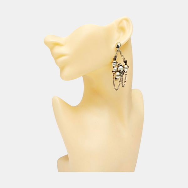 Metal Gold Earrings