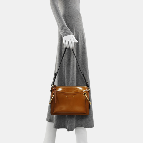 Roy Patent Leather Brown