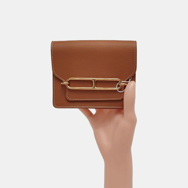 Monedero Roulis Slim Evercolor marrón