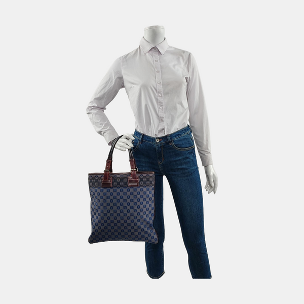 Monogram Canvas Blue