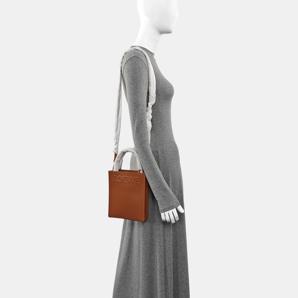 Calfskin Tote Bag Brown