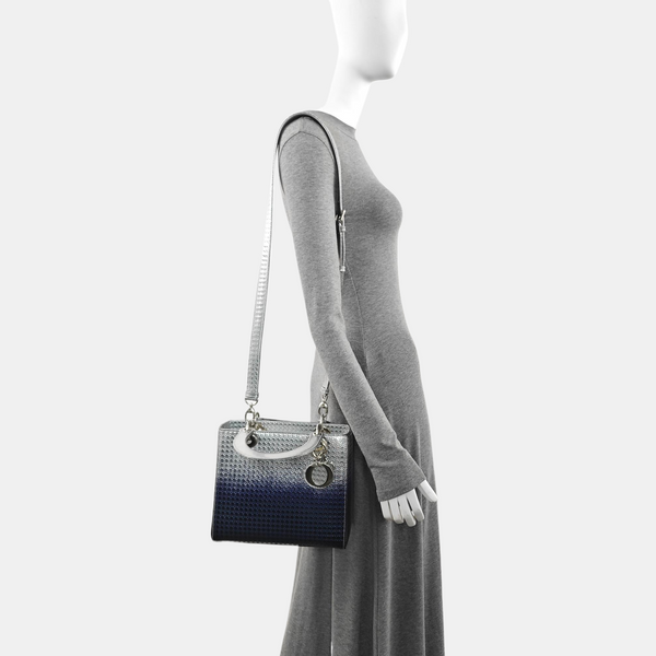 Lady Dior Medium Cannage Calfskin Multicolor