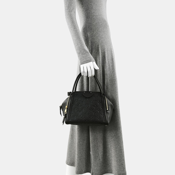 MARAIS Monogram Calfskin Black