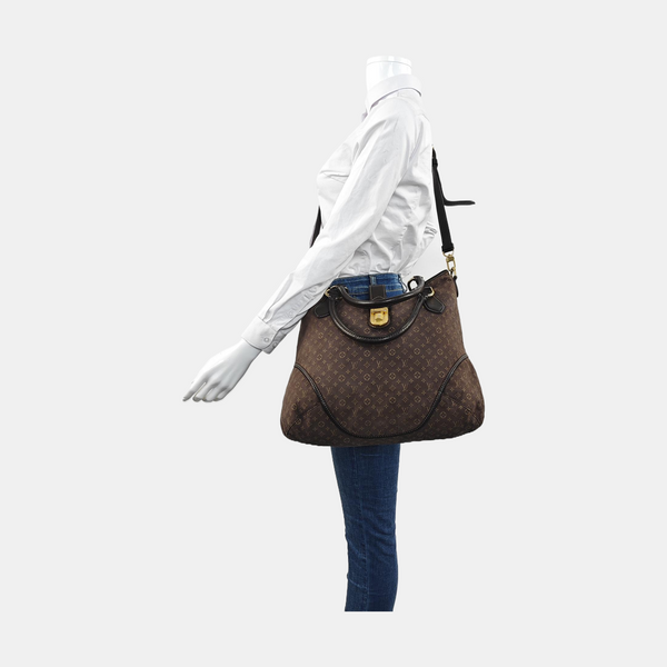 ELEGIE Monogram Denim Brown