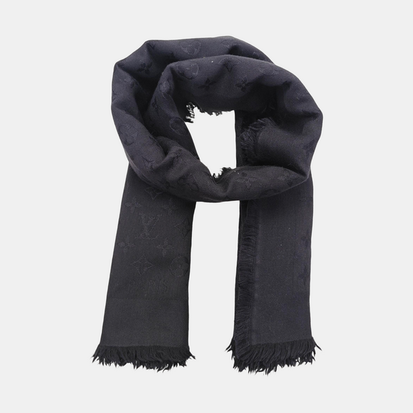 Mulberry Silk Scarf Black