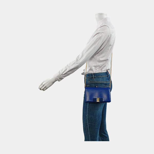 Ginny Calfskin Blue