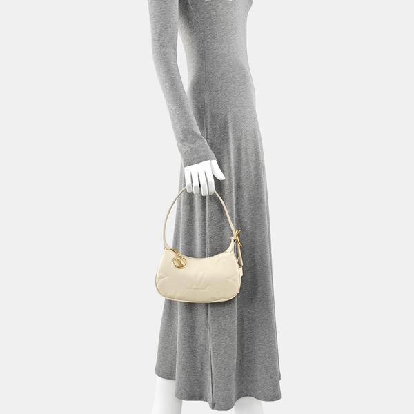MOON Mini Monogram Calfskin Beige