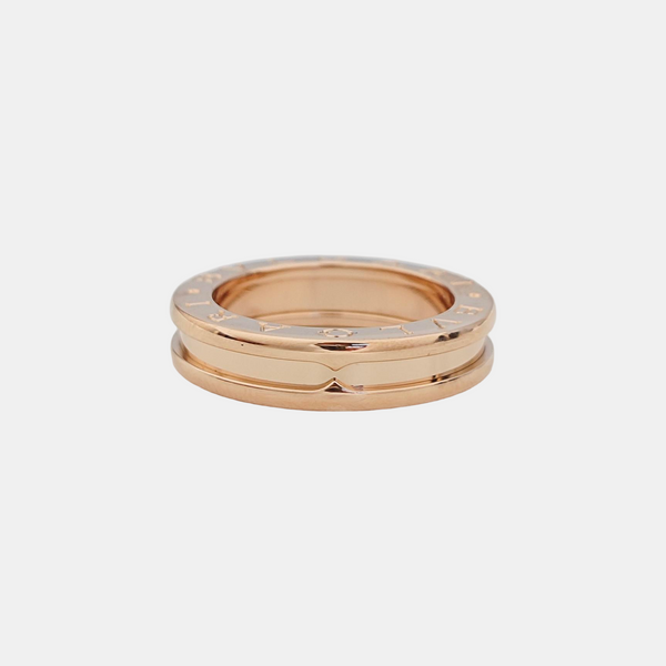 B.ZERO1 18k Rose Gold Ring EU 50