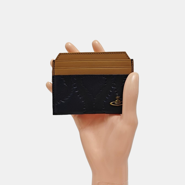 Calfskin Card Holder Multicolor