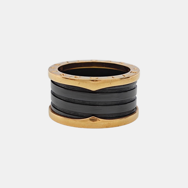B.ZERO1 18k Rose Gold Ring EU 58