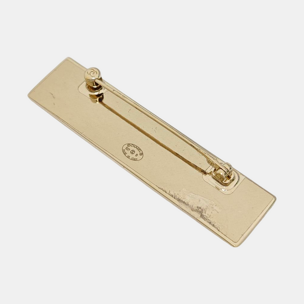 Metal Gold Brooch