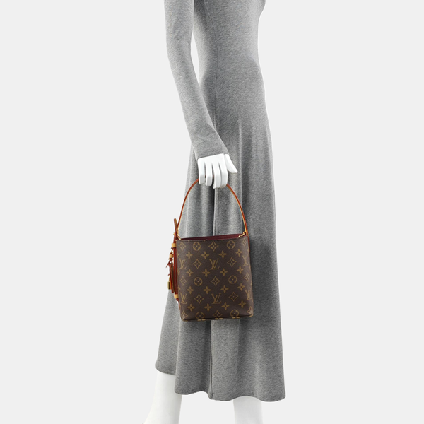 ALL IN Monogram Coated Canvas Brown