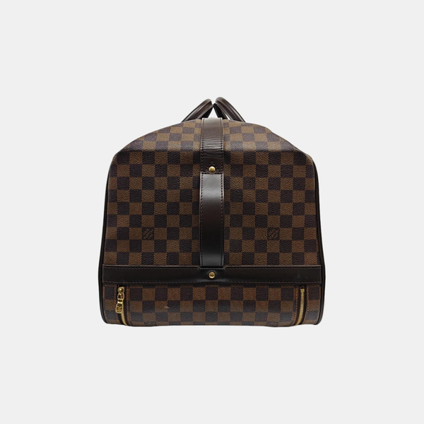 EOLE Damier Ebene Coated Canvas Brown