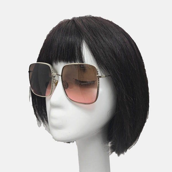 Brown Synthetic Sunglasses