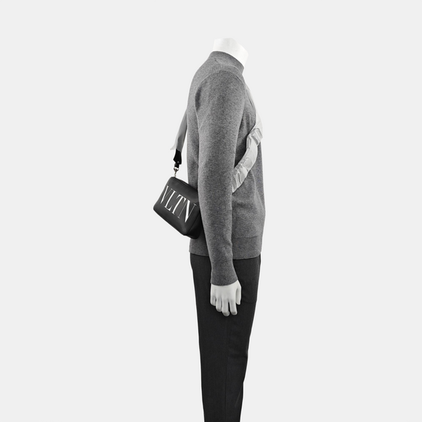 Vltn Calfskin Black