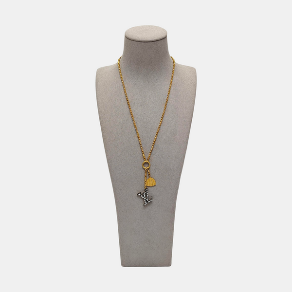 LV ICONIC Metal Gold Necklace