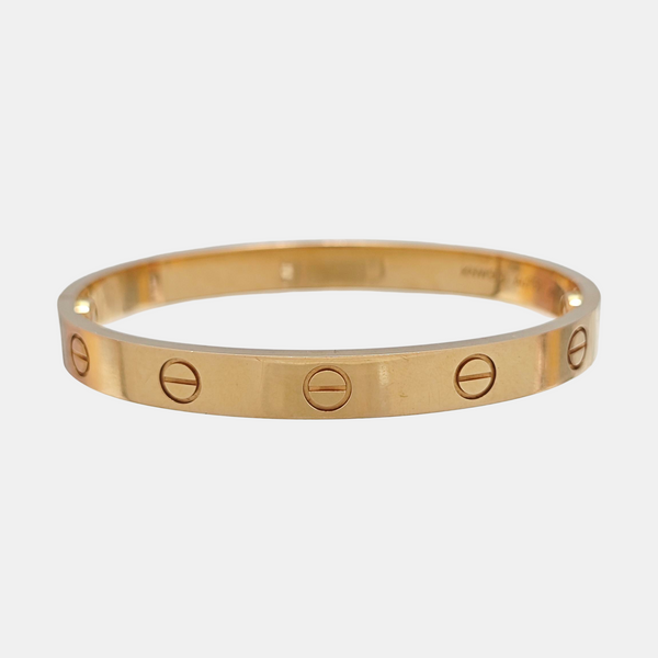 LOVE 18k Rose Gold Bangle