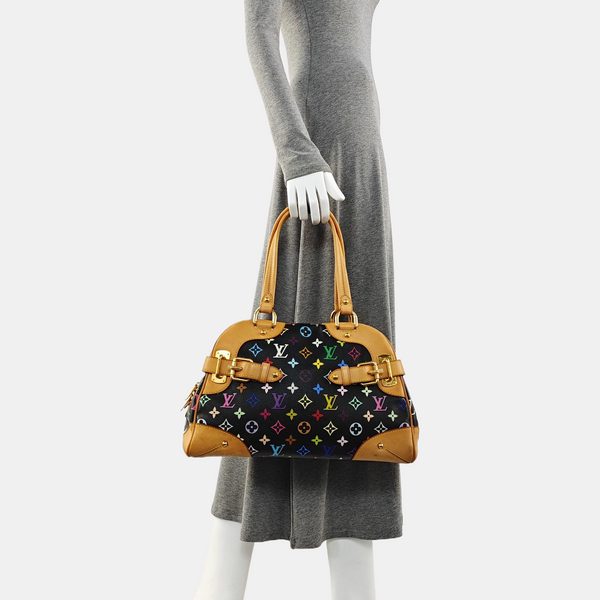 LV × TM CLAUDIA Monogram Coated Canvas Black