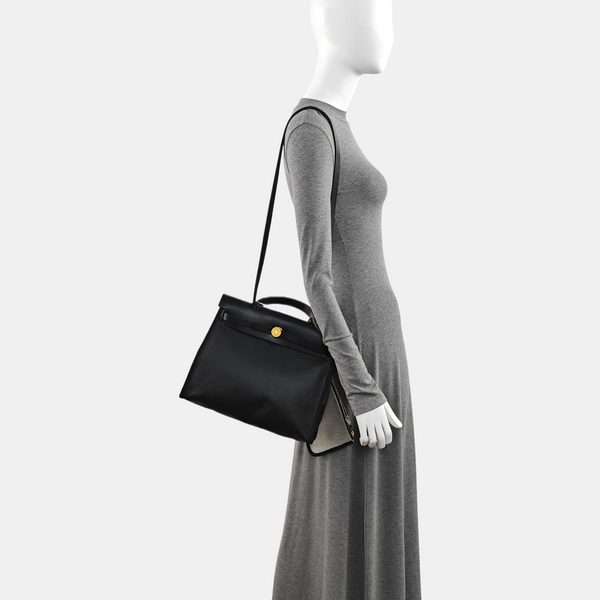 Herbag 31 Coated Canvas Black