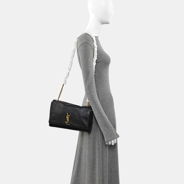 KATE Large Calfskin Black