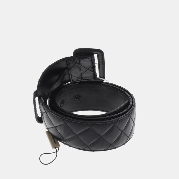 Black Leather Belt