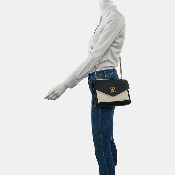 LOCKME BB Calfskin Black