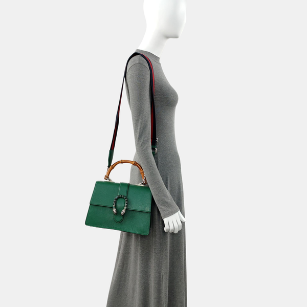 Dionysus Medium Calfskin Green