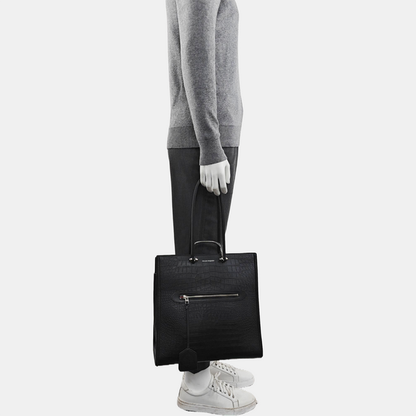 Calfskin Tote Bag Black