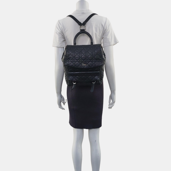 Stardust Cannage Lambskin Black