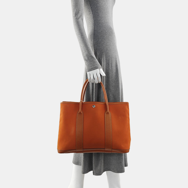Garden Party 36 Canvas Orange